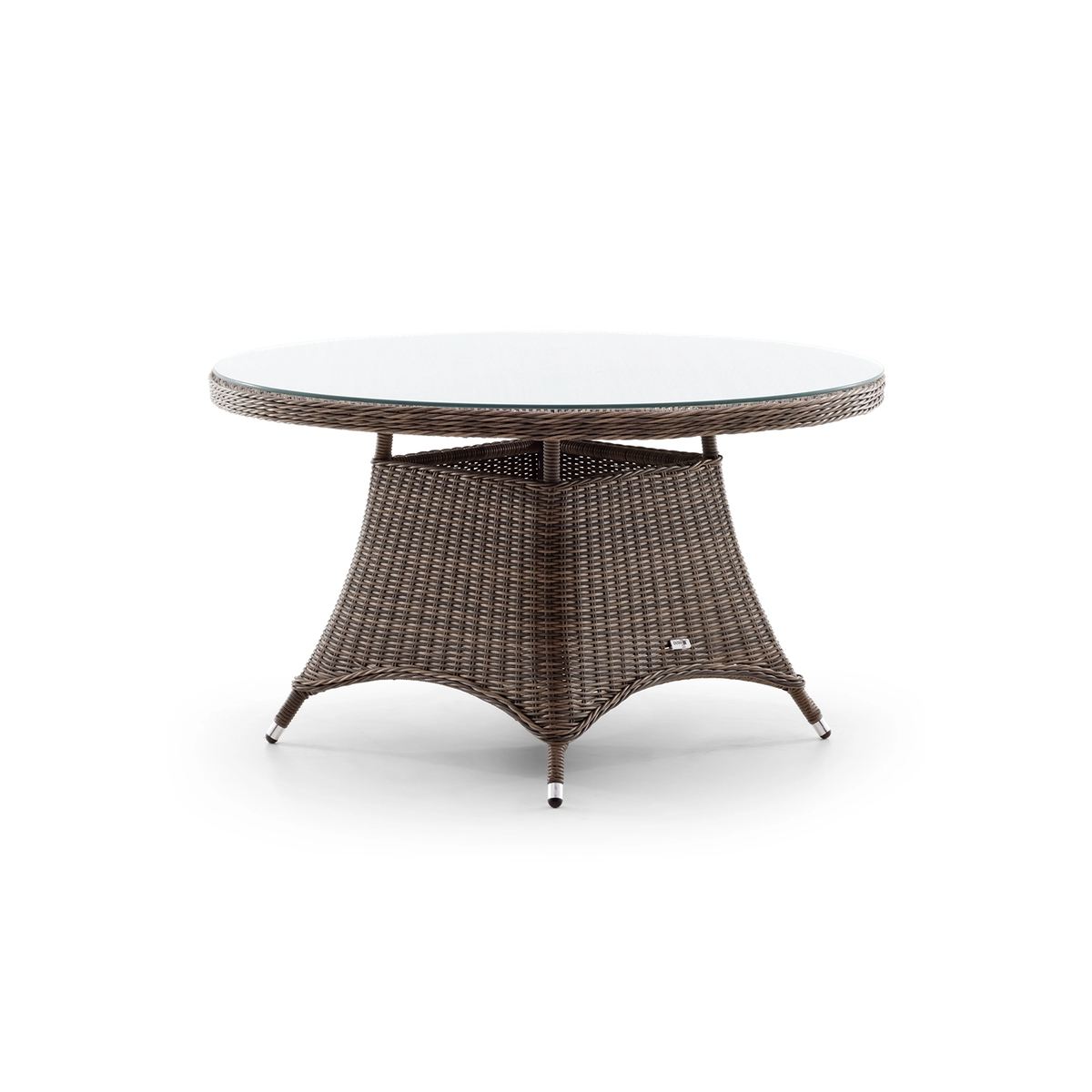 Stół ogrodowy RONDO 130cm royal piaskowy