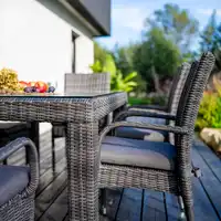 Krzesło ogrodowe TRAMONTO royal szare