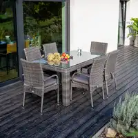 Krzesło ogrodowe TRAMONTO royal szare