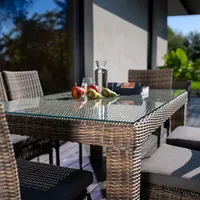 Stół ogrodowy RAPALLO 160cm royal piaskowy