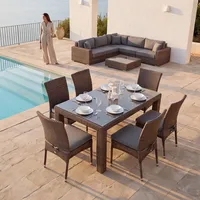 Stół ogrodowy RAPALLO 160cm royal piaskowy