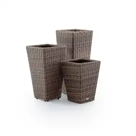 Donica ogrodowa SCALEO 80cm royal piaskowa