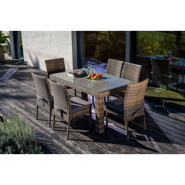 Stół ogrodowy RAPALLO 160cm royal piaskowy