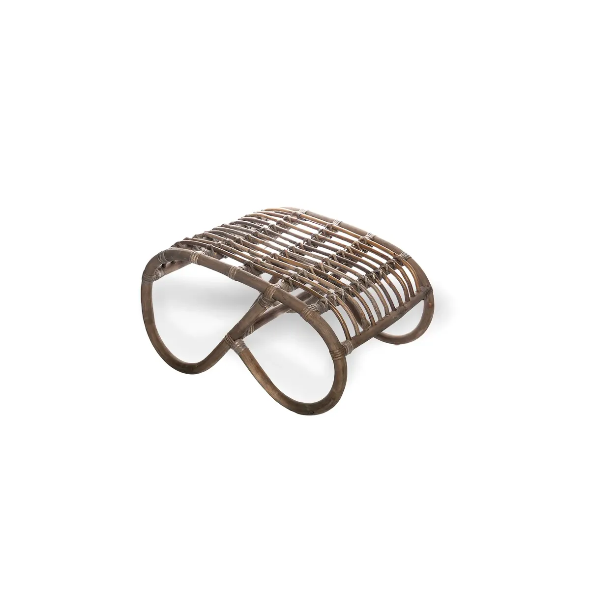 Podnóżek rattanowy CANNES naturalny