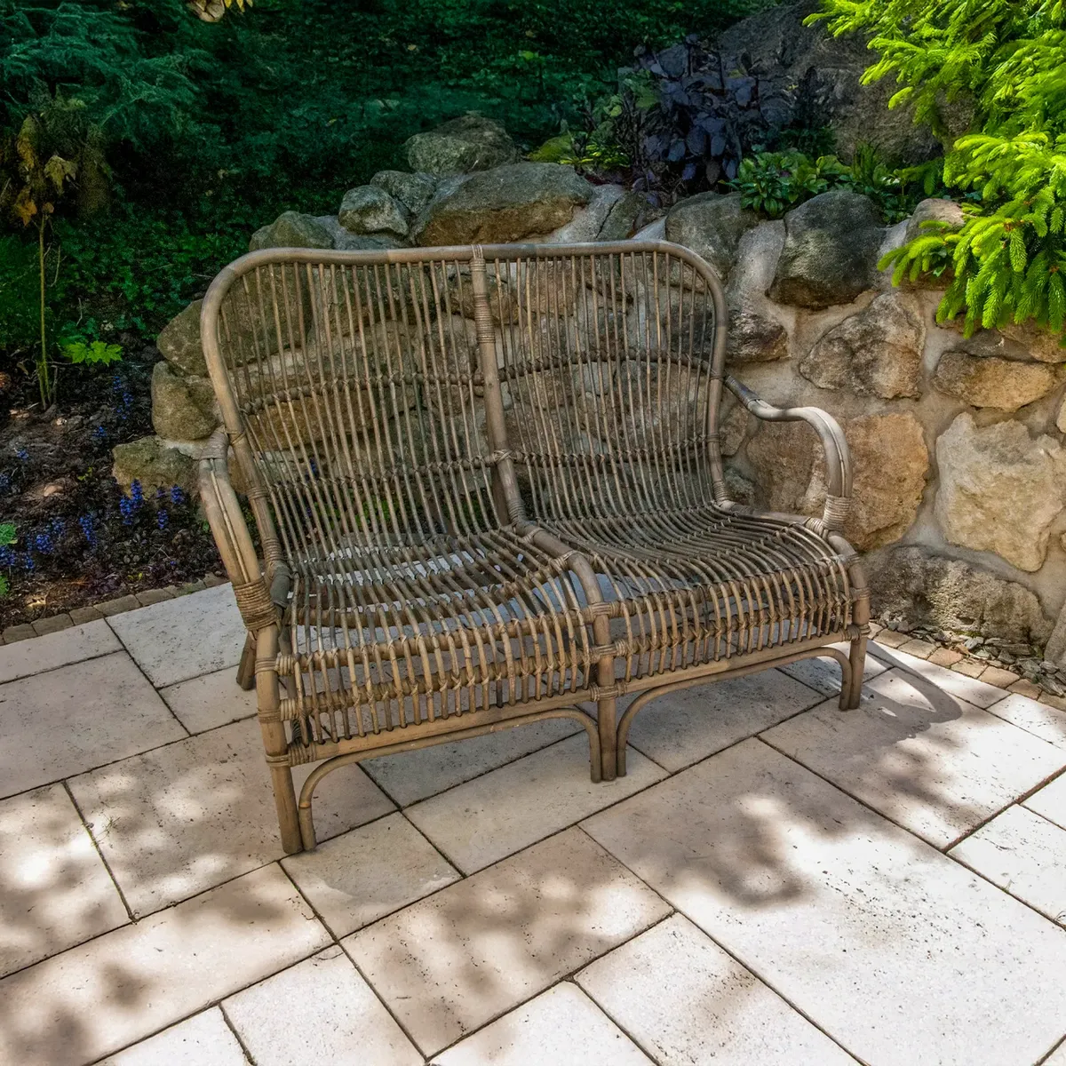 Sofa rattanowa CANNES naturalna