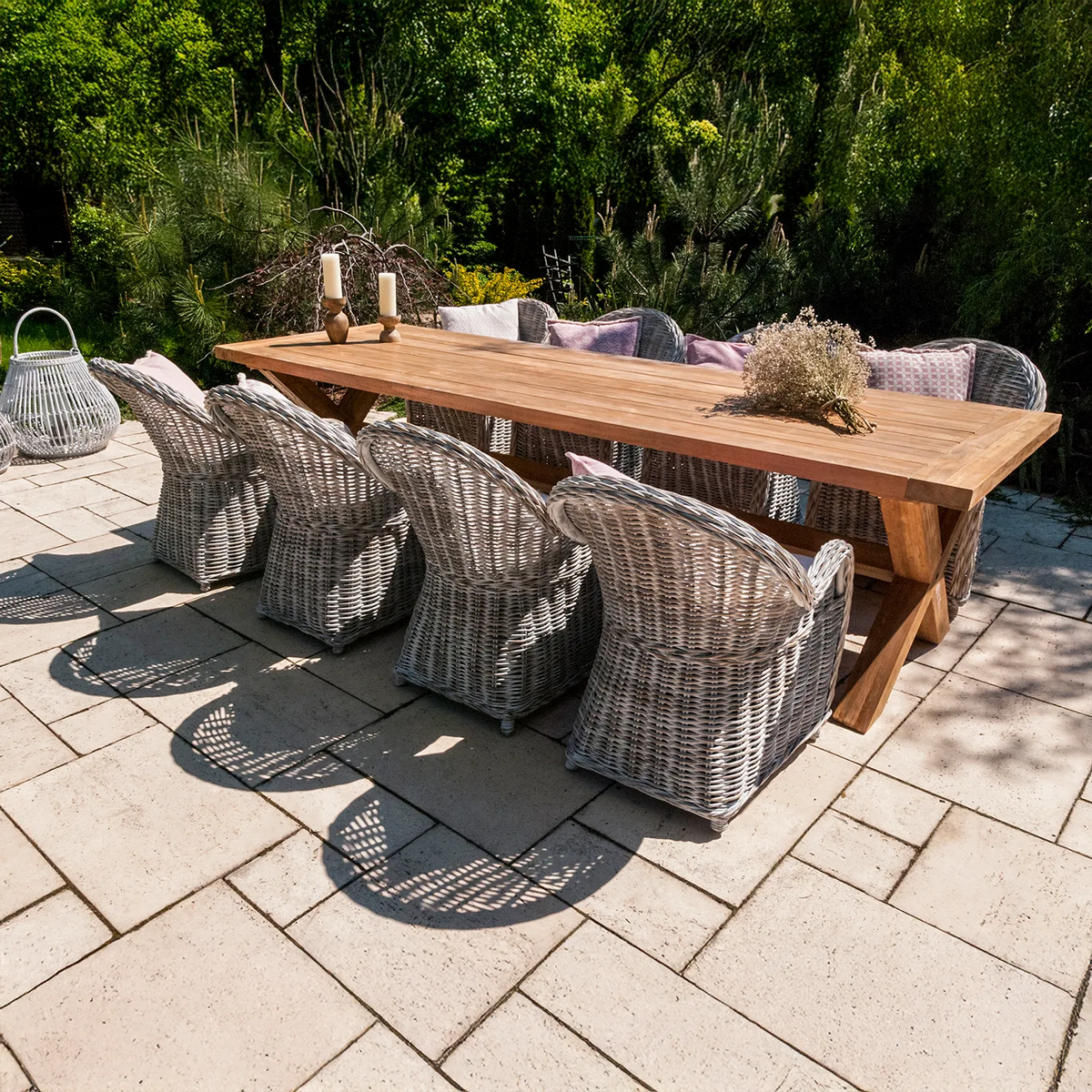 Stół ogrodowy teak LYON 300cm