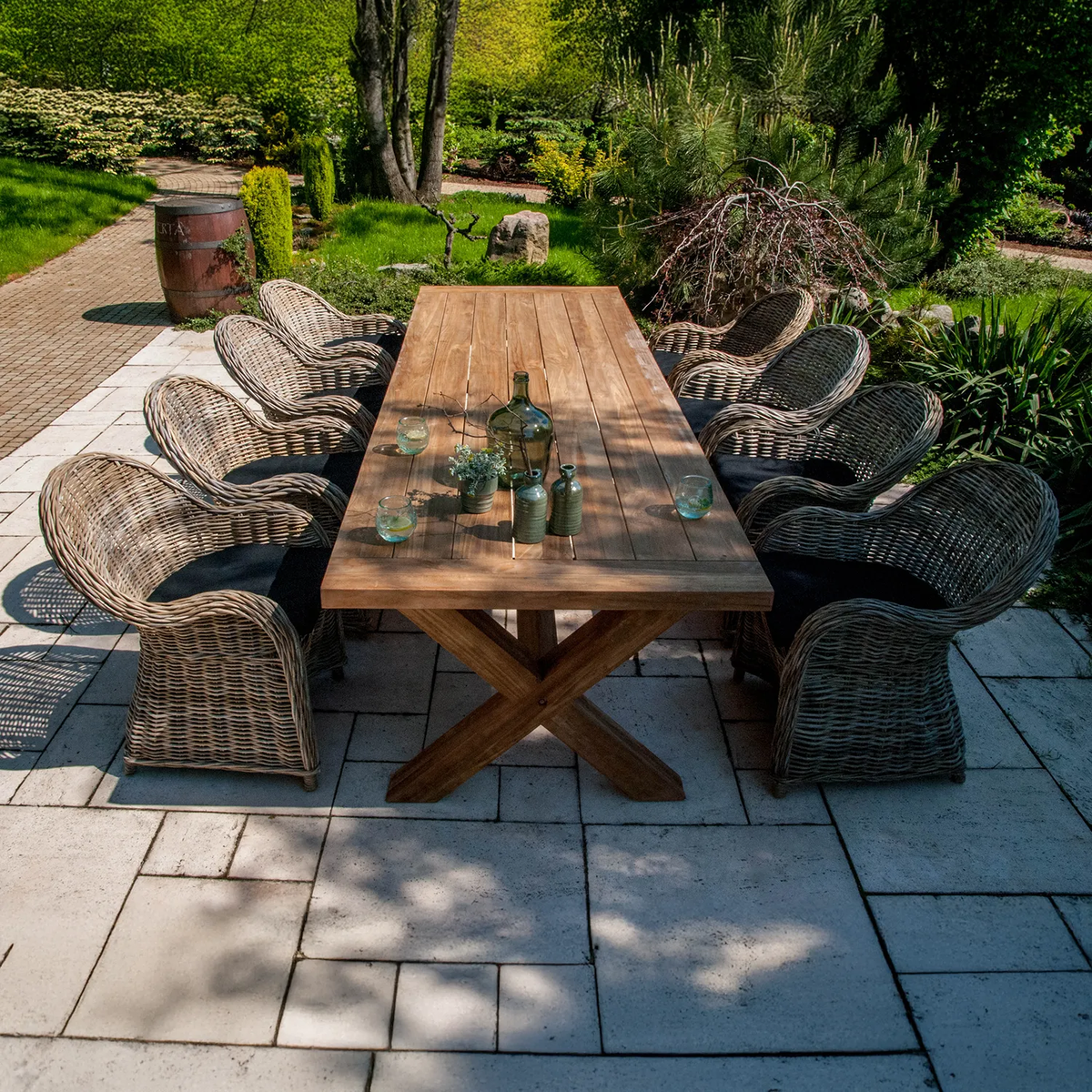 Stół ogrodowy teak LYON 300cm