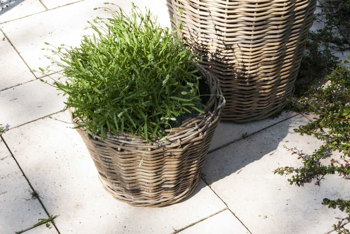 Donica rattanowa GRASSE ⌀71cm x wys. 49cm