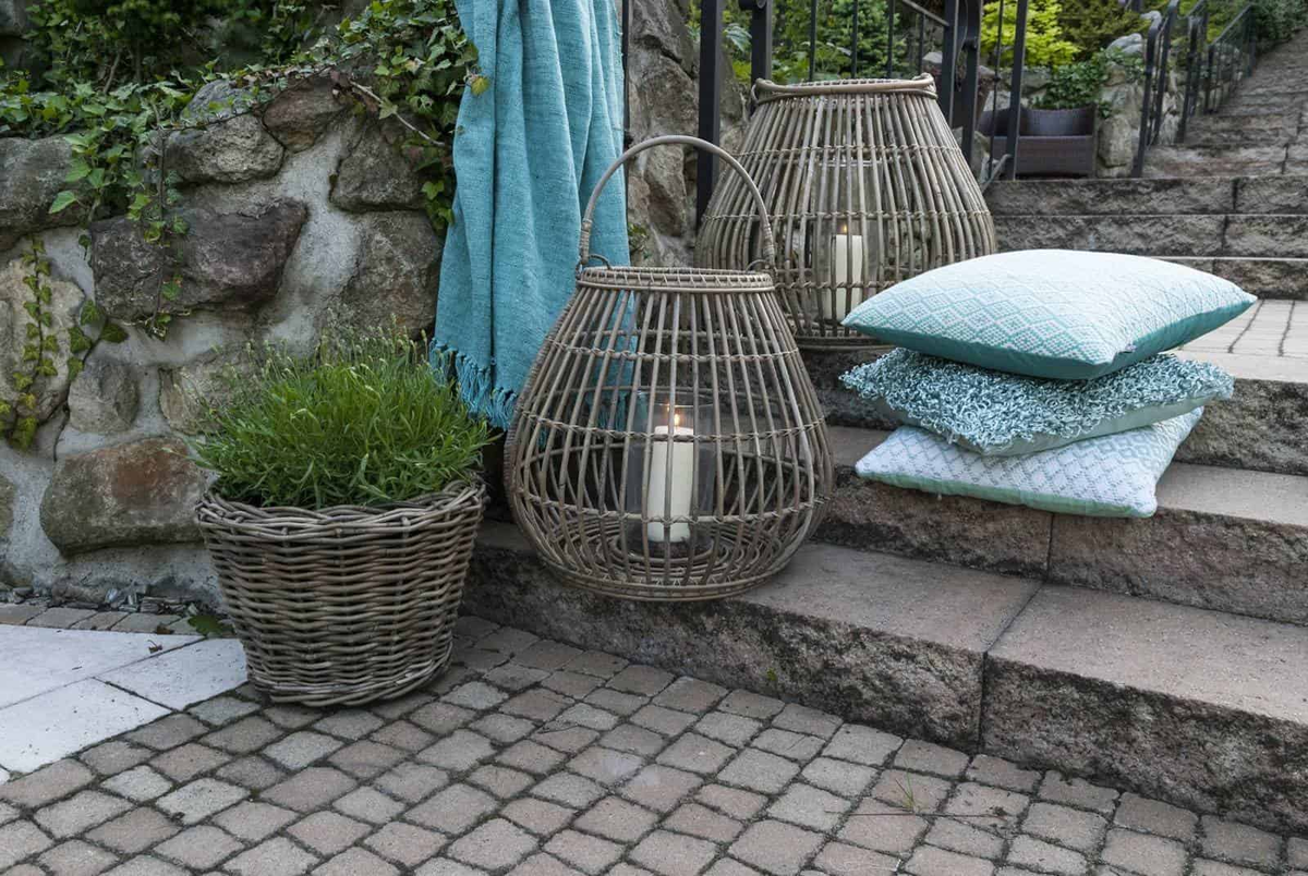 Donica rattanowa GRASSE ⌀71cm x wys. 49cm