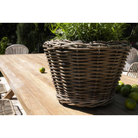 Donica rattanowa GRASSE ⌀71cm x wys. 49cm