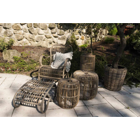 Donica rattanowa GRASSE ⌀71cm x wys. 49cm