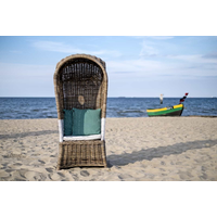 Kosz rattanowy plażowy ST TROPEZ
