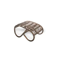 Podnóżek rattanowy CANNES naturalny