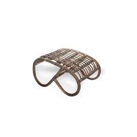 Podnóżek rattanowy CANNES naturalny