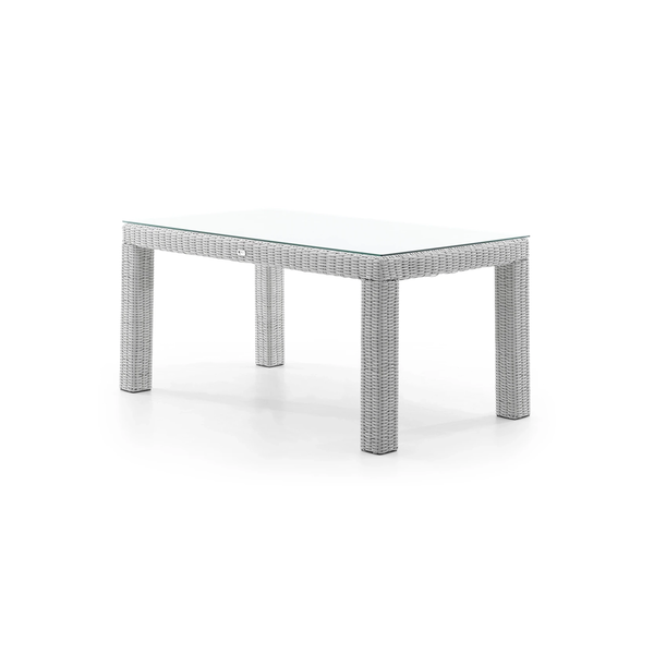 Meble ogrodowe RAPALLO 160cm royal białe