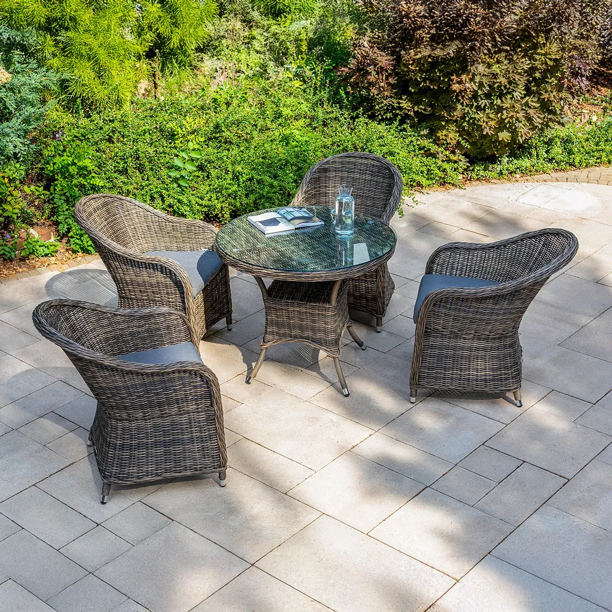 Meble ogrodowe FILIP II + LEONARDO royal piaskowe