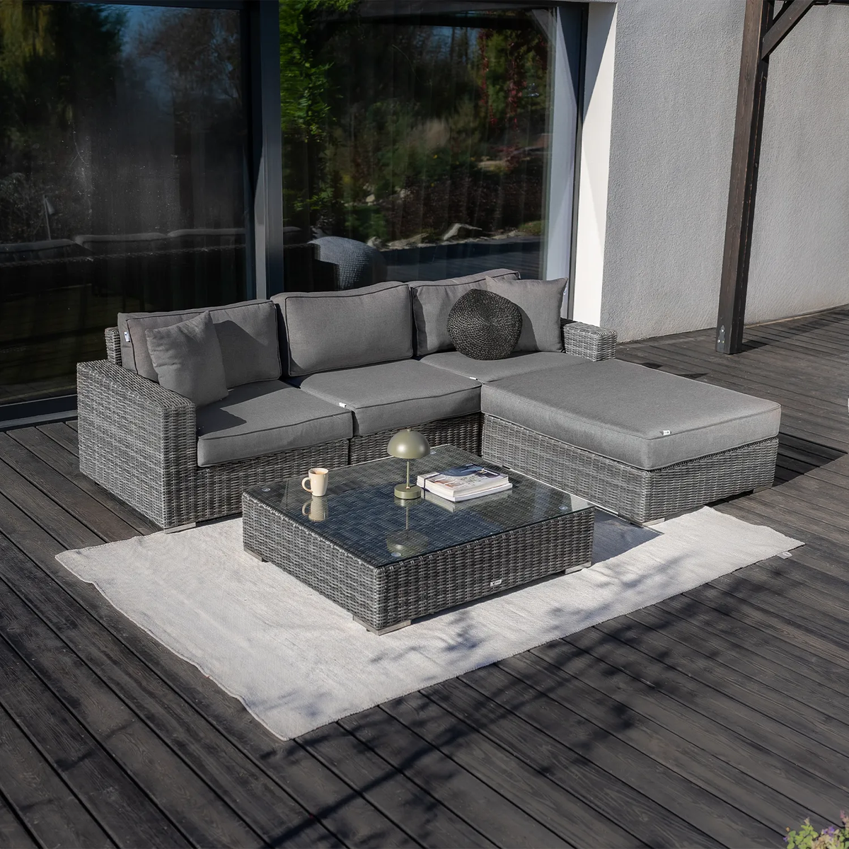 Meble ogrodowe MILANO I royal szare