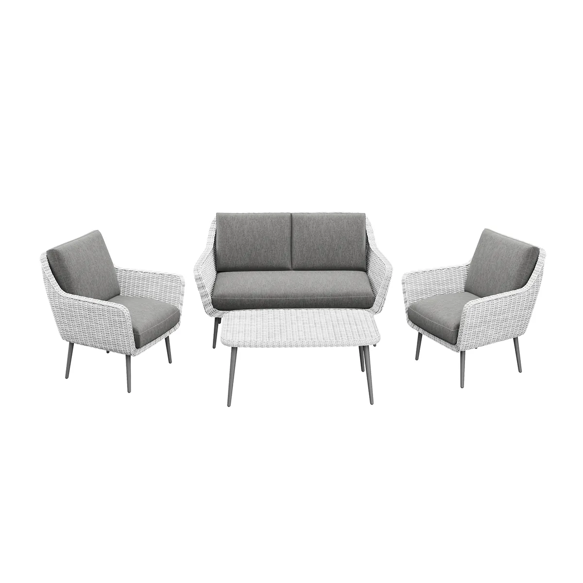 Meble ogrodowe MONZA royal białe