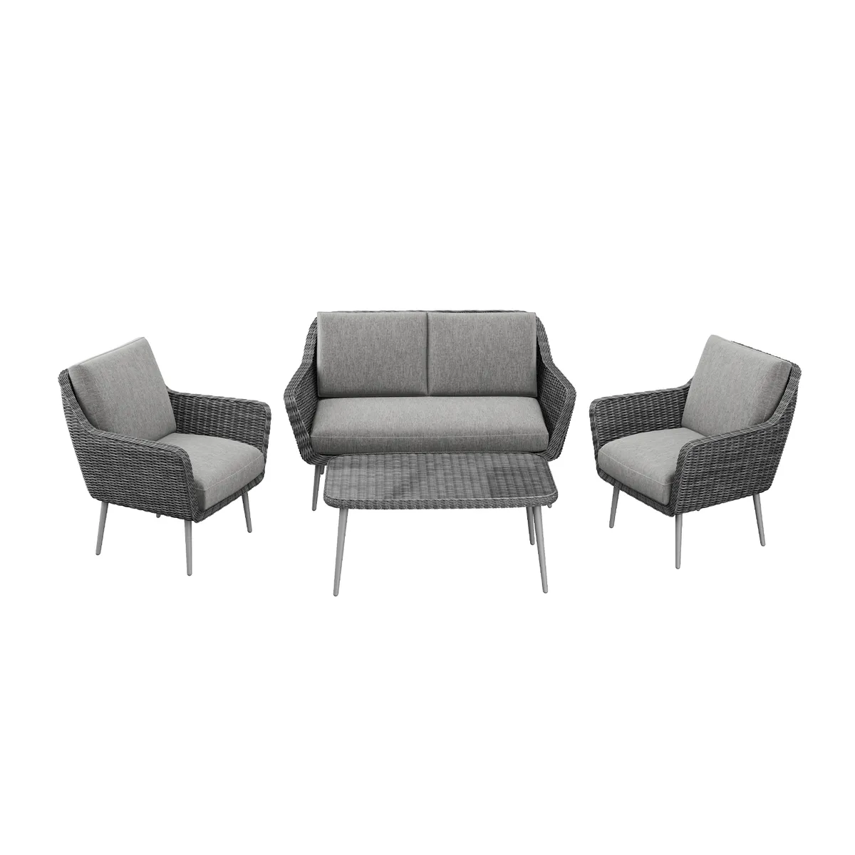 Meble ogrodowe MONZA royal szare