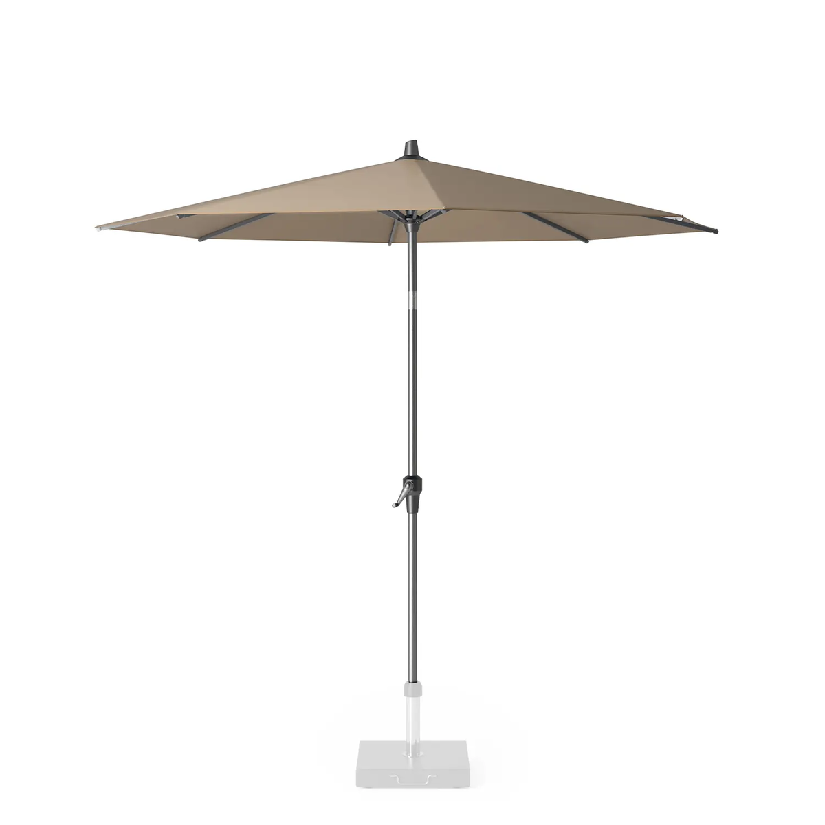 Parasol ogrodowy ​​​​​​Riva Ø 2,5m - Wariant kolorystyczny: Taupe