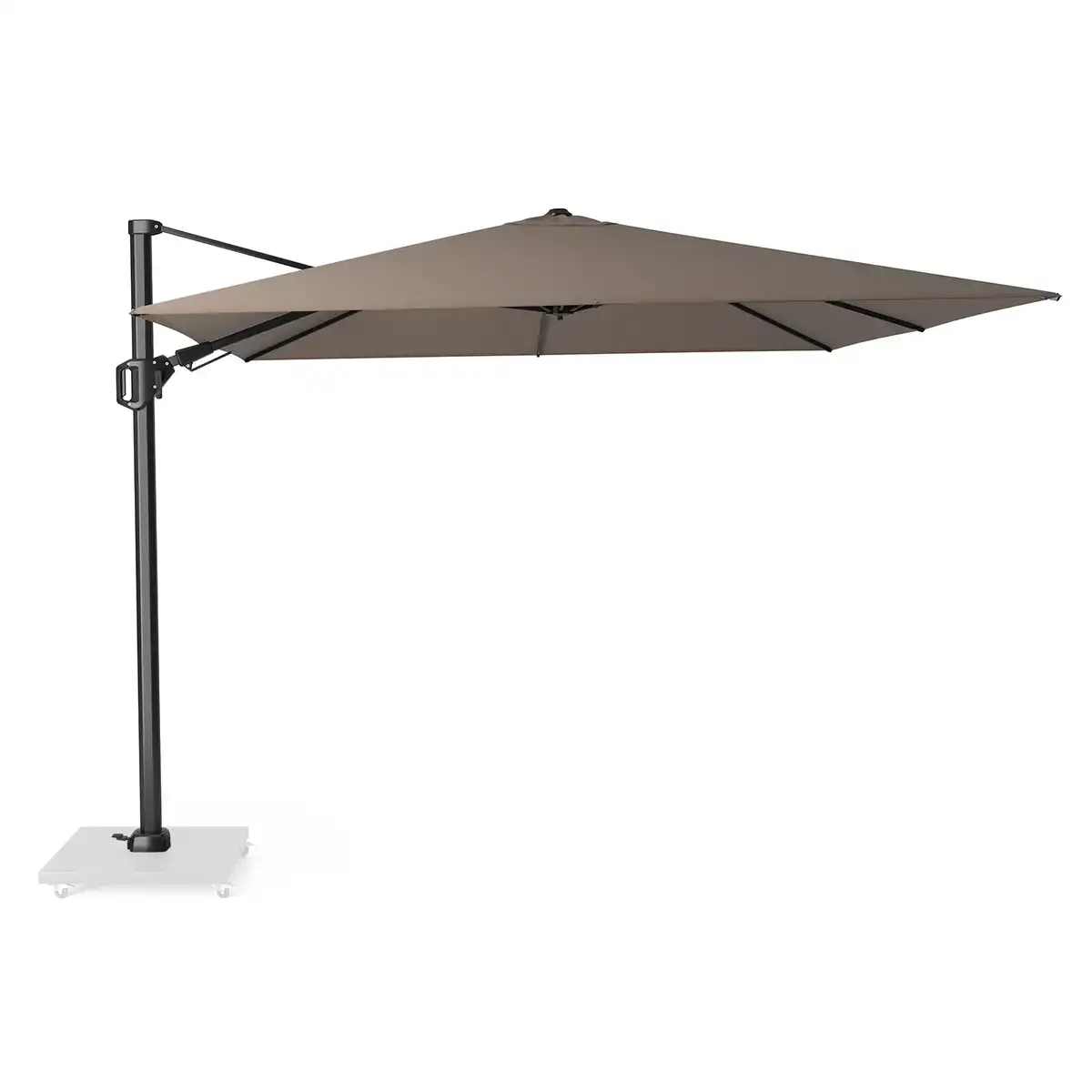 Parasol ogrodowy ​​​​​​Challenger T² Premium 3m x 3m - Wariant kolorystyczny: Havana