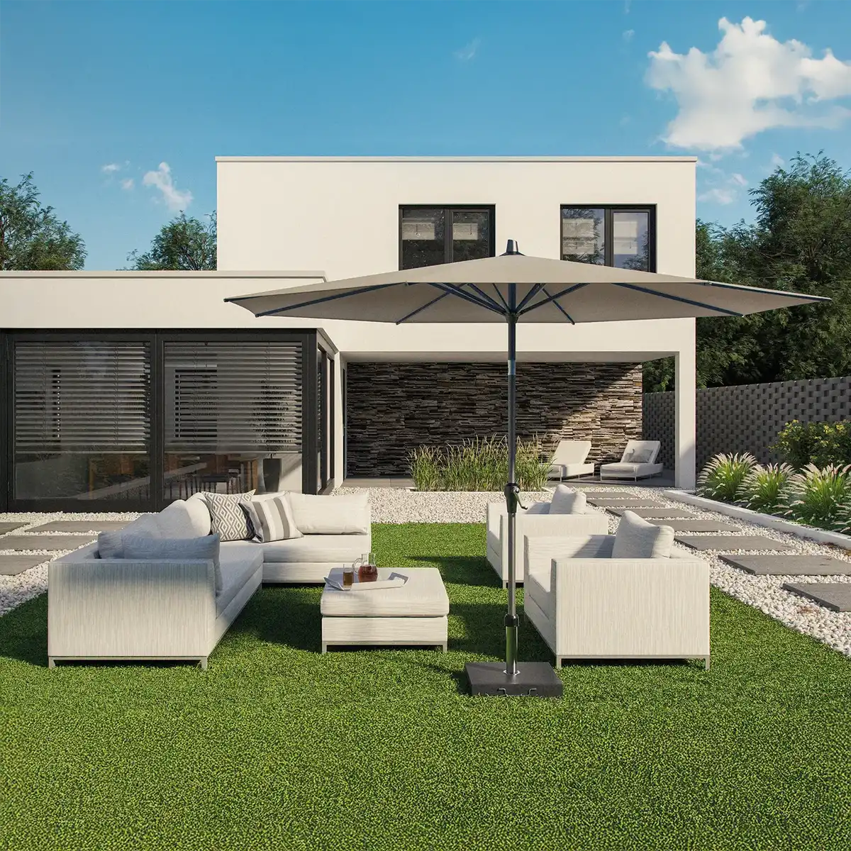 Parasol ogrodowy ​​​​​​Riva Ø 2,5m