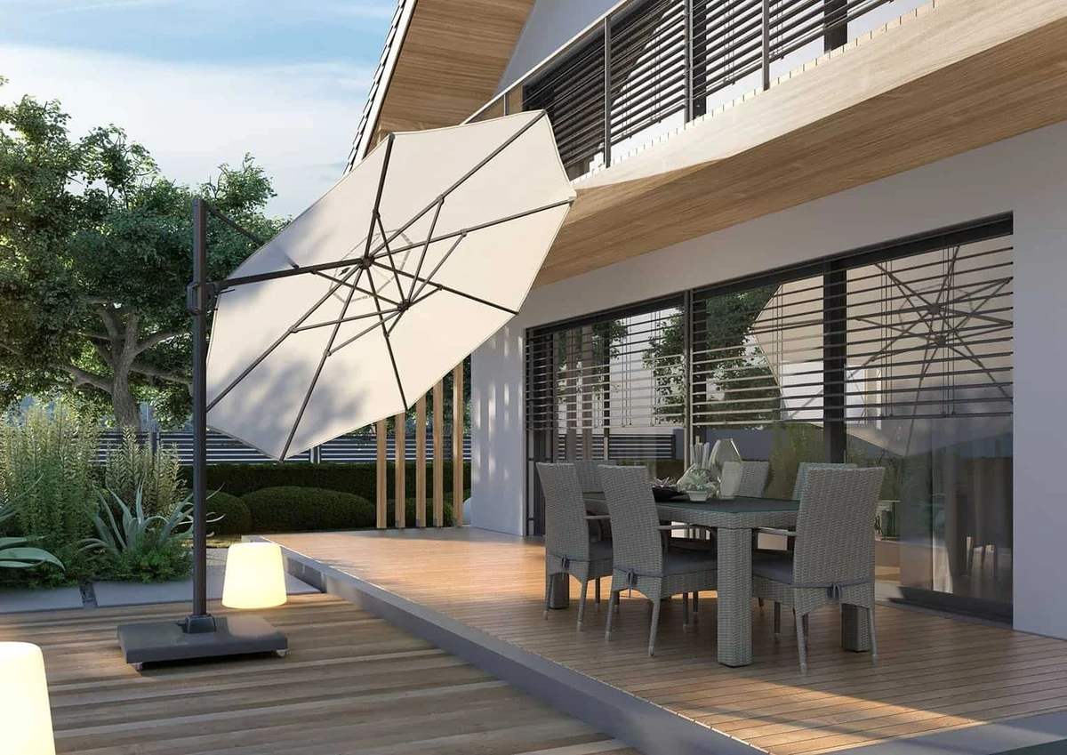 Parasol ogrodowy ​​​​​​Challenger T² Premium Ø3.5m