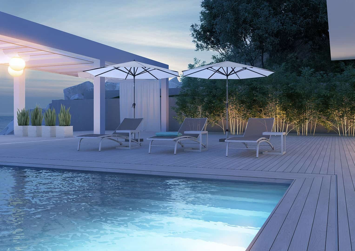 Parasol ogrodowy ​​​​​​Riva Ø 3m