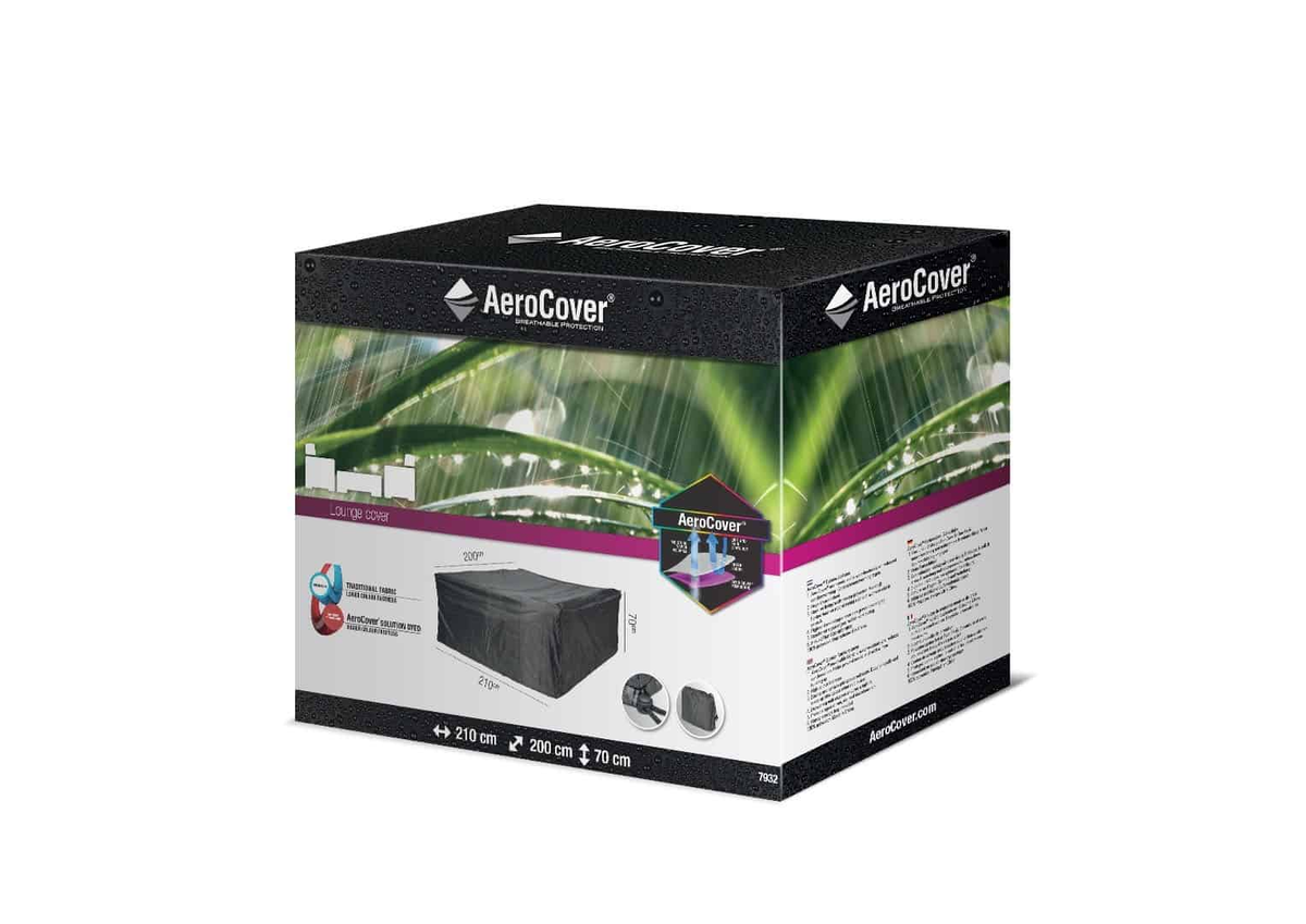 Pokrowiec kwadratowy na meble ogrodowe 210x200x70cm 7932