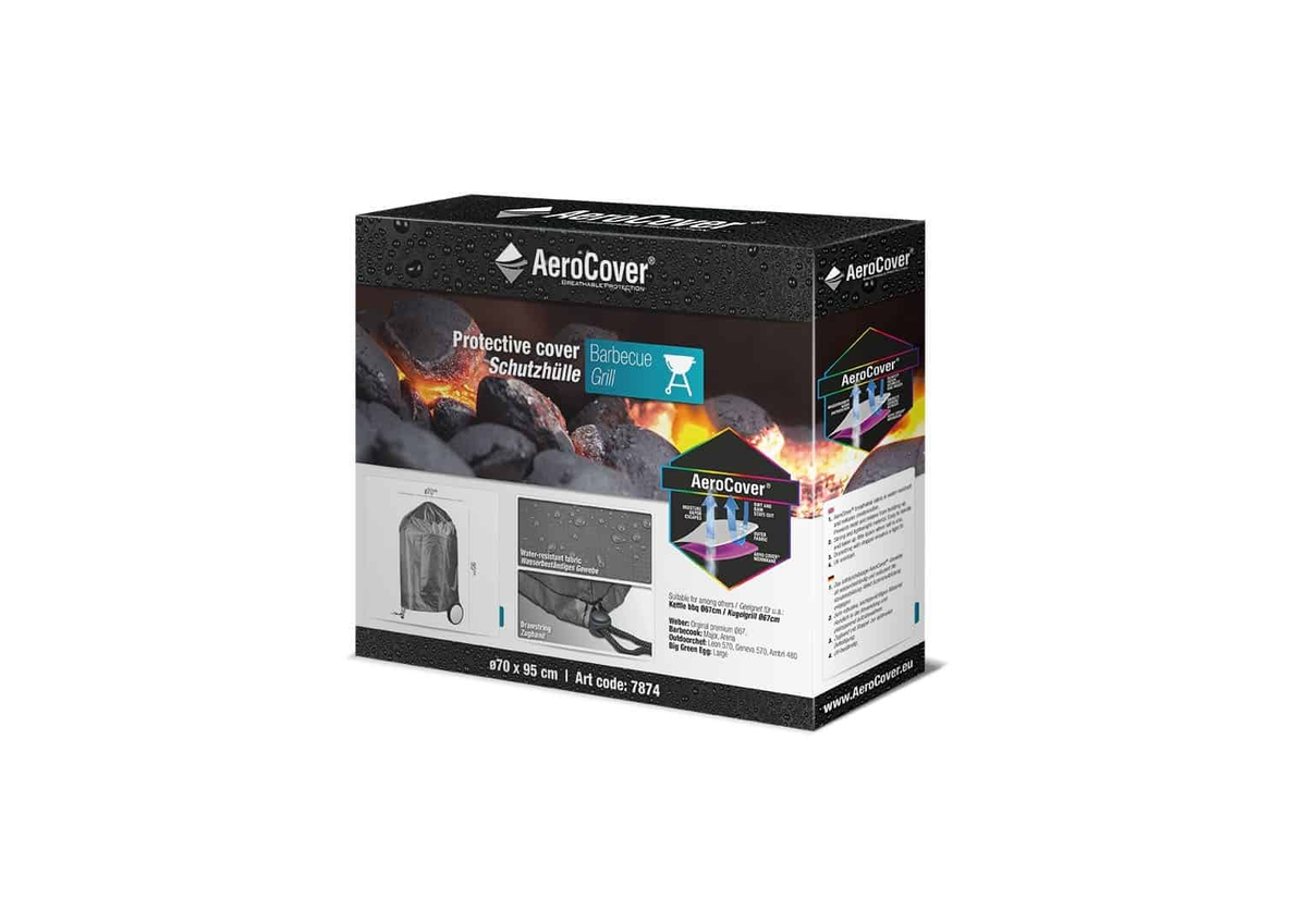 Pokrowiec na grill węglowy ø67cm 7874