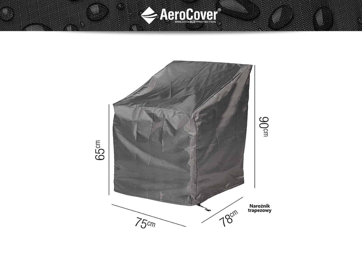 Pokrowiec na krzesła ogrodowe 75x78x65x90cm 7965