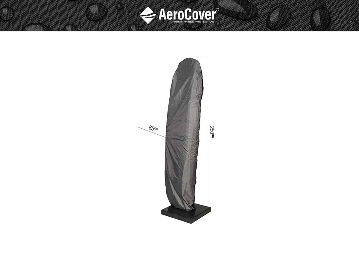 Pokrowiec na parasol ogrodowy z nogą boczną 250x85cm 7972