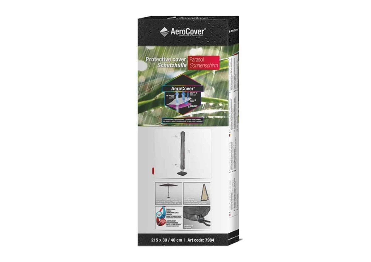Pokrowiec na parasol ogrodowy z nogą centralną 215x30/40cm 7984