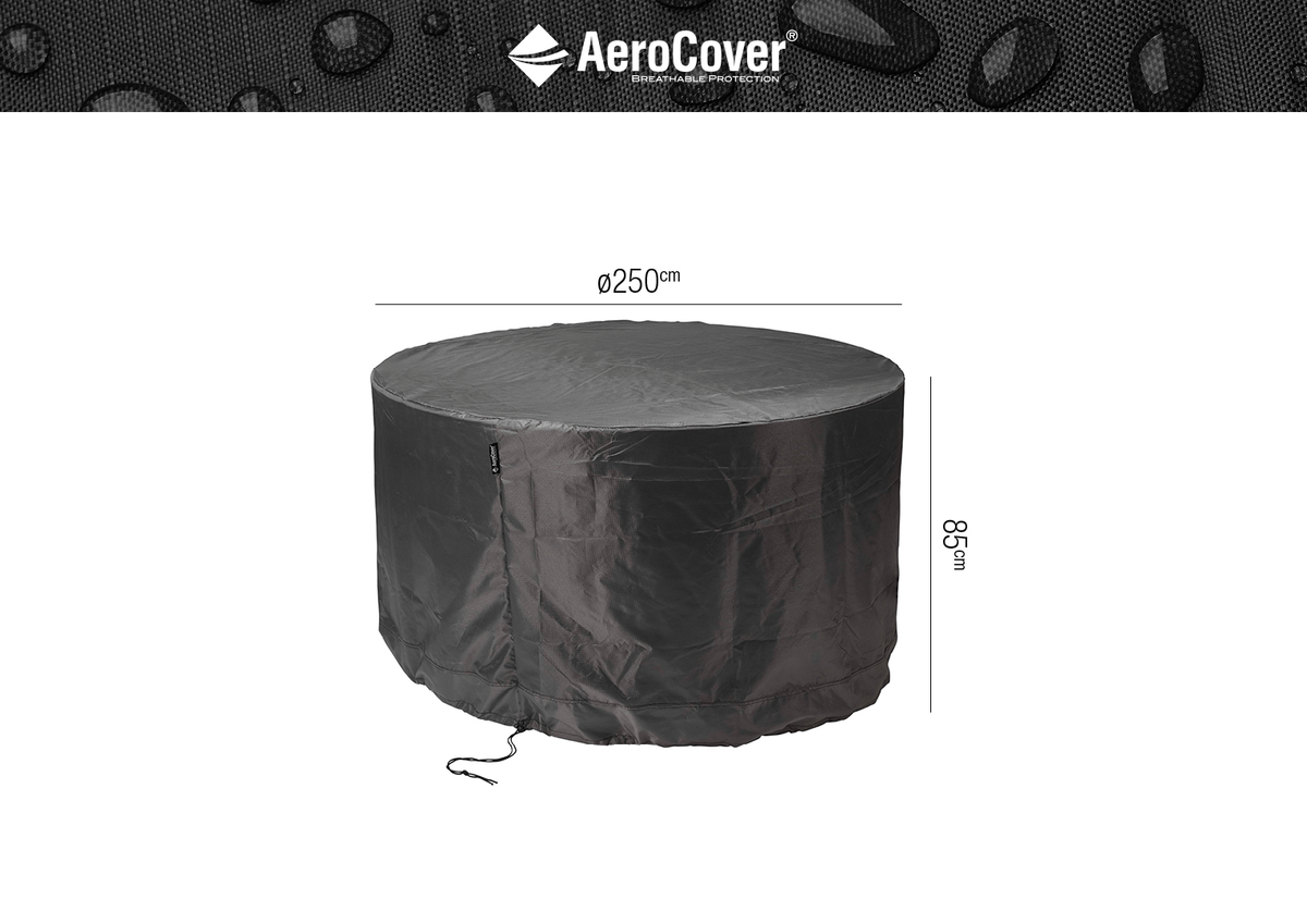 Pokrowiec okrągły na meble ogrodowe ø250x85cm 7919