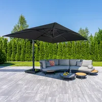 Duży parasol ogrodowy prostokątny Icon 4m x 3m