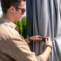 Duży parasol ogrodowy prostokątny Icon 4m x 3m