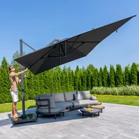Duży parasol ogrodowy prostokątny Icon 4m x 3m