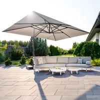 Duży parasol ogrodowy prostokątny Icon 4m x 3m