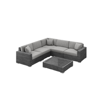 Meble ogrodowe MILANO II royal szare