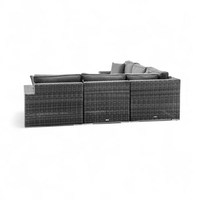 Meble ogrodowe MILANO II royal szare