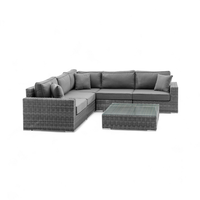 Meble ogrodowe MILANO II royal szare