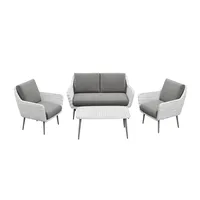 Meble ogrodowe MONZA royal białe