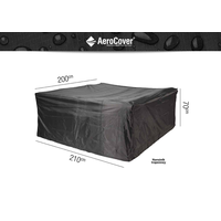 Pokrowiec kwadratowy na meble ogrodowe 210x200x70cm 7932