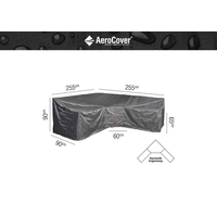 Pokrowiec ogrodowy w kształcie „L” 255x255x90cm 7955