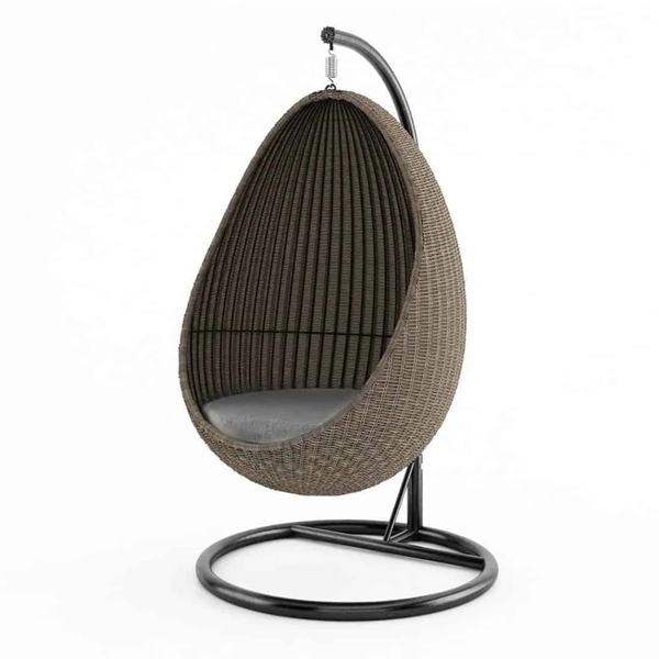 Fotel wiszący KOKON royal piaskowy WYPRZEDAŻ