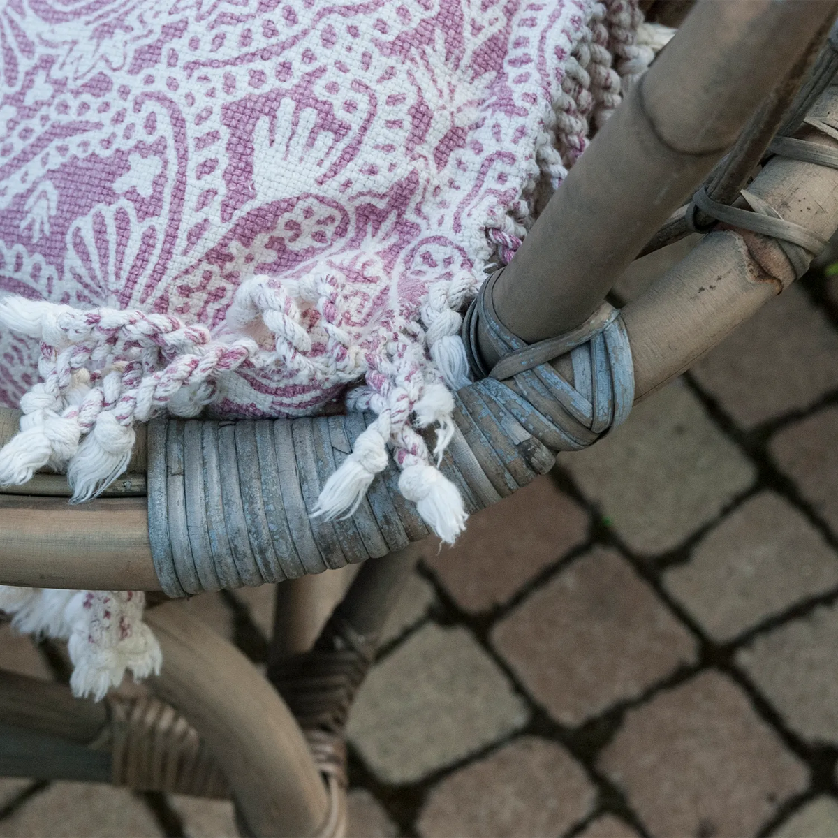 Fotel rattanowy CANNES naturalny