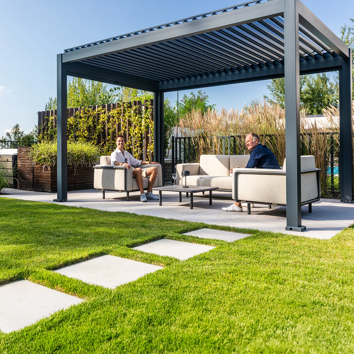 Manualne zadaszenie tarasu PERARA 3x4m