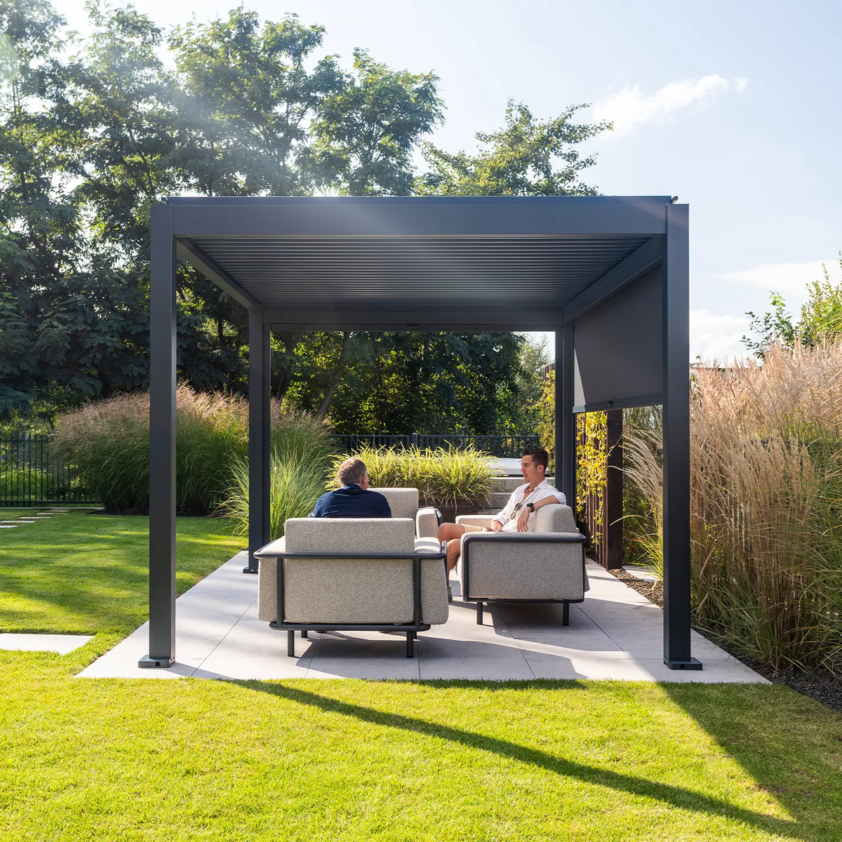 Manualne zadaszenie tarasu PERARA 3x4m