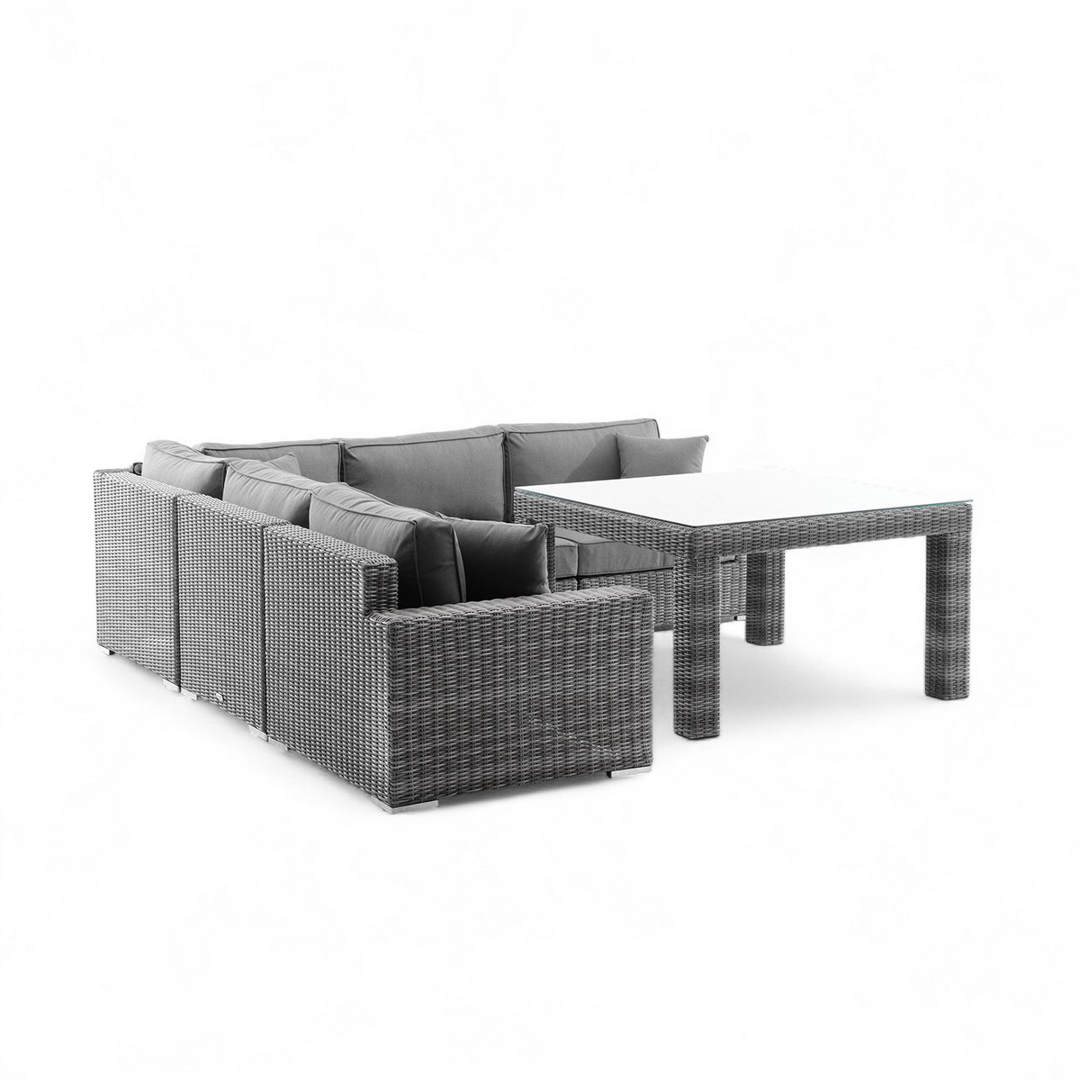 Meble ogrodowe MILANO III royal szary