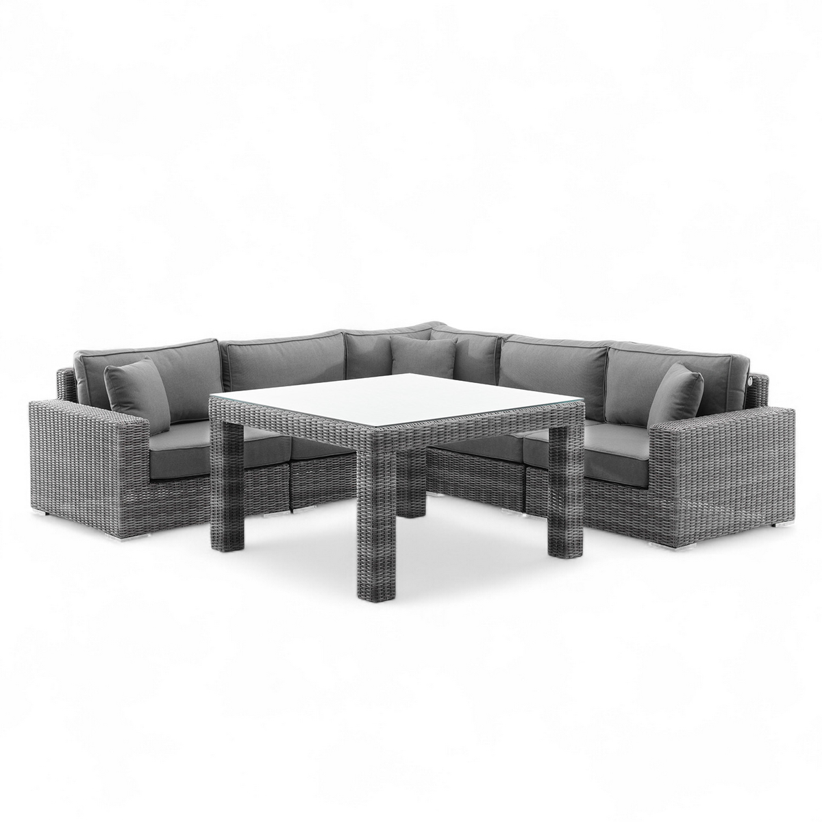 Meble ogrodowe MILANO III royal szary